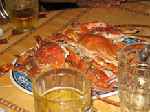 Picture of a king crab dish