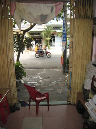 Picture of a last look at reporter Thien Huynh's home in vietnam